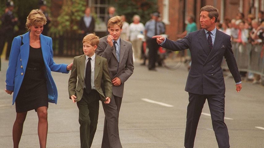 So sehr litten William und Harry unter Rosenkrieg der Eltern