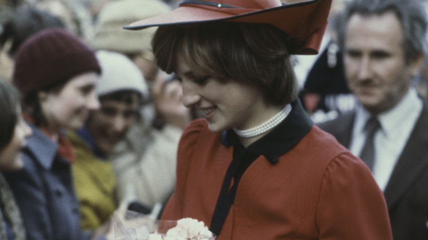 Prinzessin Diana in Wales, 1981