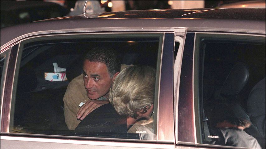 Prinzessin Diana und Dodi Al-Fayed am 31. August 1997