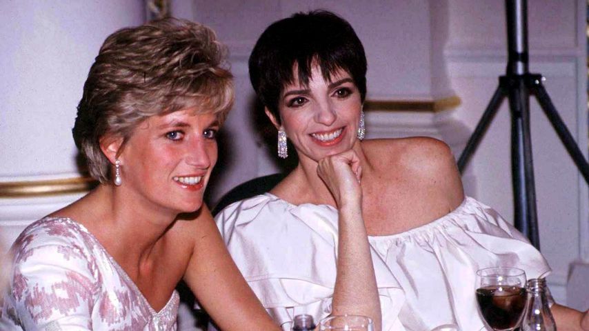 Prinzessin Diana und Liza Minnelli, 1991