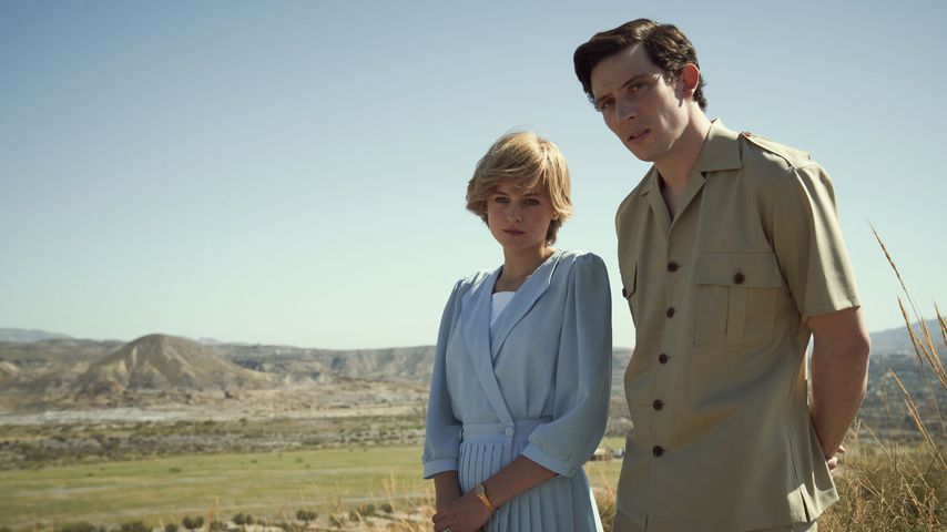 Prinzessin Diana und Prinz Charles in "The Crown"