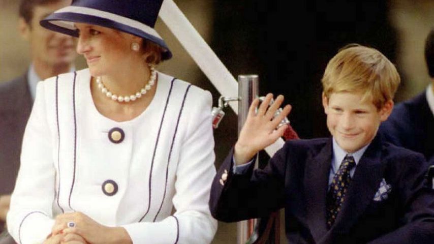 Frischgebackener Papa: Prinz Harry denkt an Mutter Diana