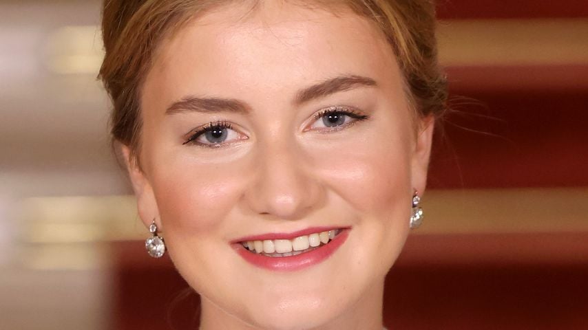 Prinzessin Elisabeth von Belgien beim Galadinner im Großherzoglichen Palast in Luxemburg