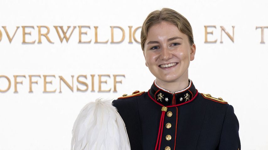 Prinzessin Elisabeth von Belgien wird zur Offizierin ernannt