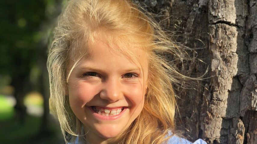 Prinzessin Estelle an ihrem ersten Schultag