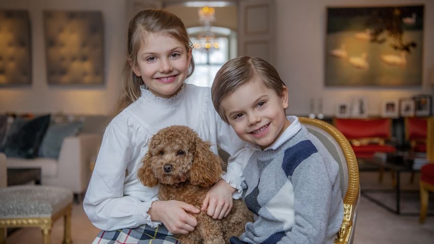 Prinzessin Estelle und Prinz Oscar von Schweden