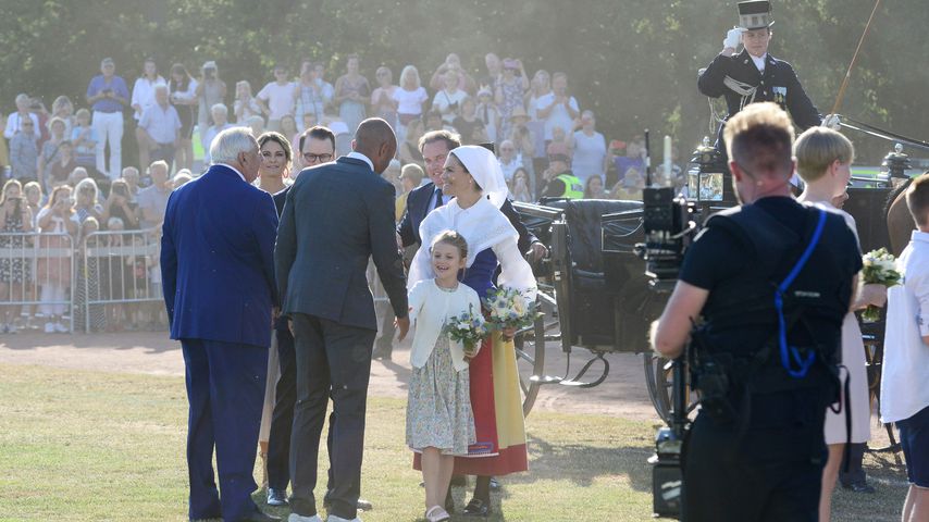 Prinzessin Estelle von Schweden und ihre Mutter Prinzessin Victoria im Juli 2019