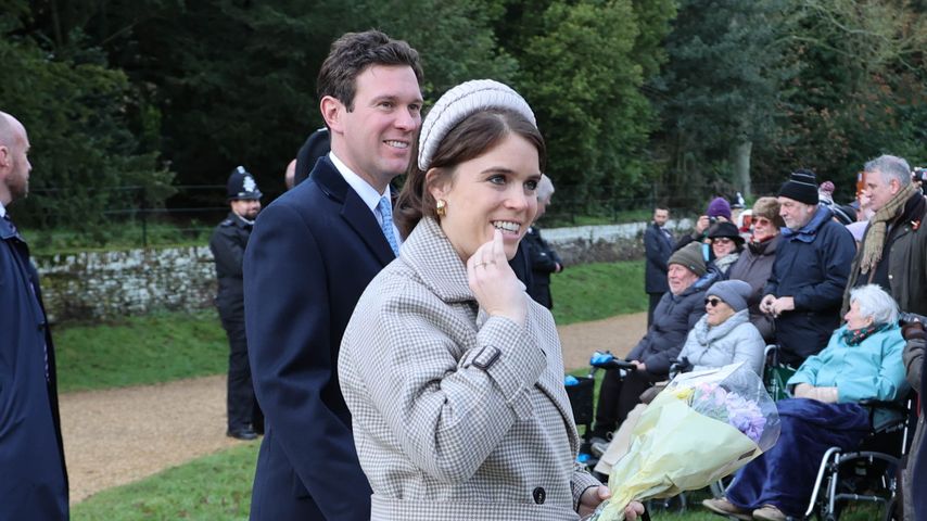 Prinzessin Eugenie beim Weihnachtsgottesdienst in Sandringham, 2022