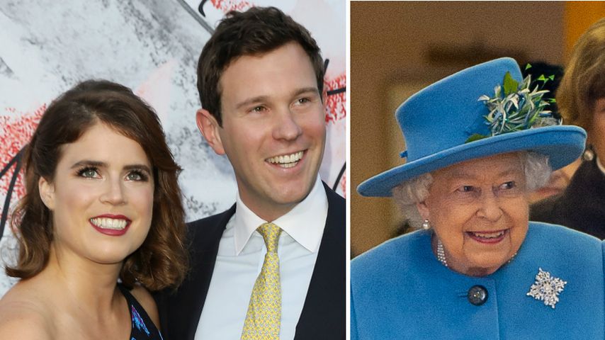 Prinzessin Eugenie und Jack besuchen die Queen im Urlaub
