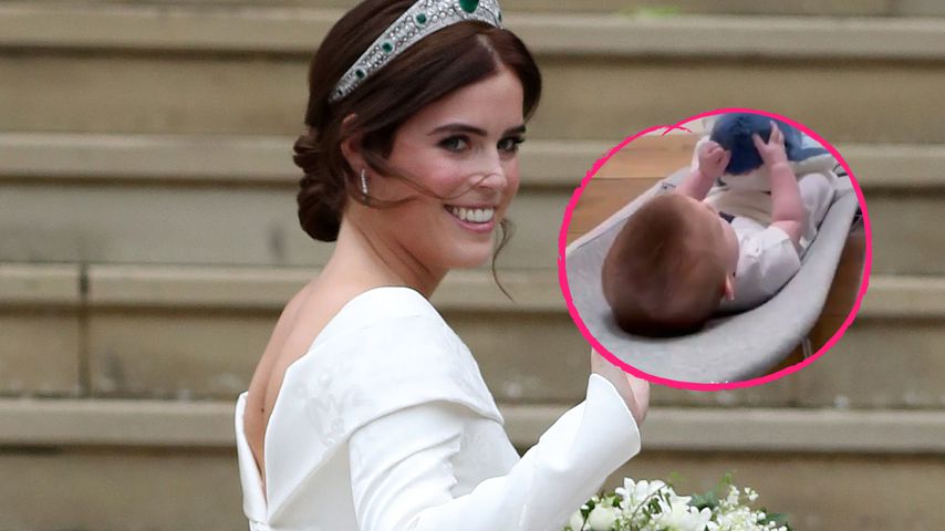 Süß! Prinzessin Eugenie teilt erstes Video von Baby August