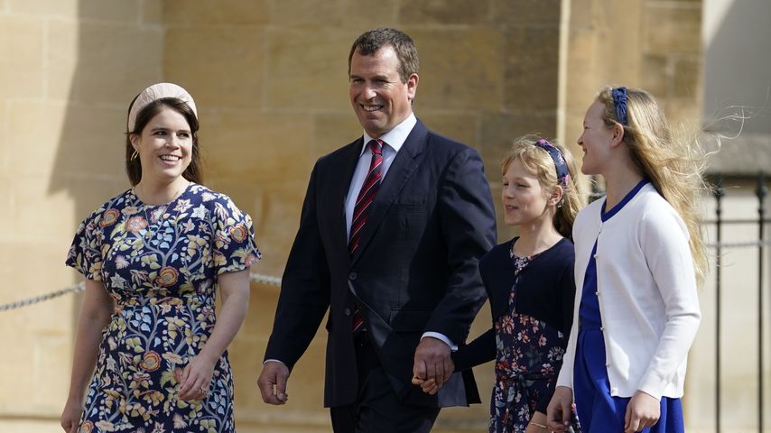 Prinzessin Eugenie, Peter Phillips und seine Töchter Isla und Savannah