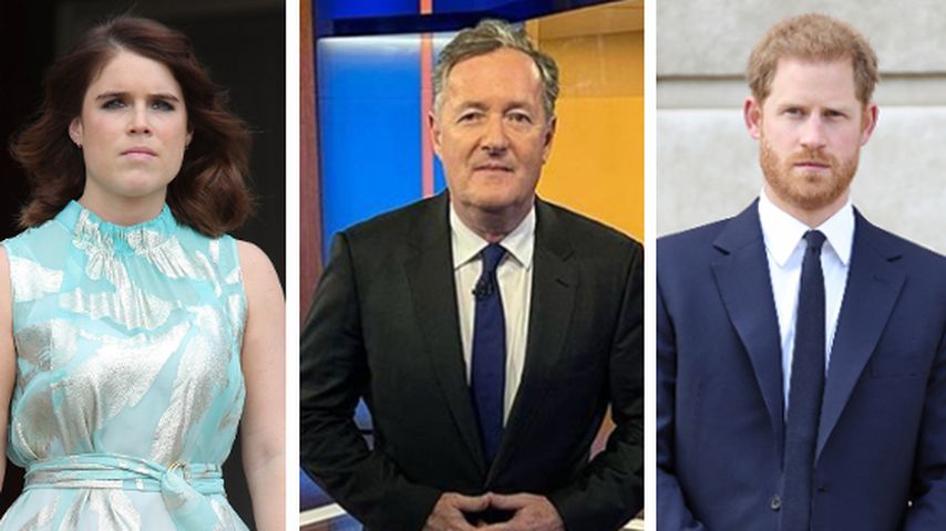 Eugenies Freundschaft zu Piers Morgan: Das sagt Prinz Harry