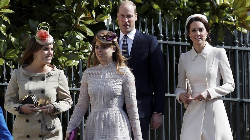 So wollen Prinz William & Kate Eugenie und Beatrice meiden