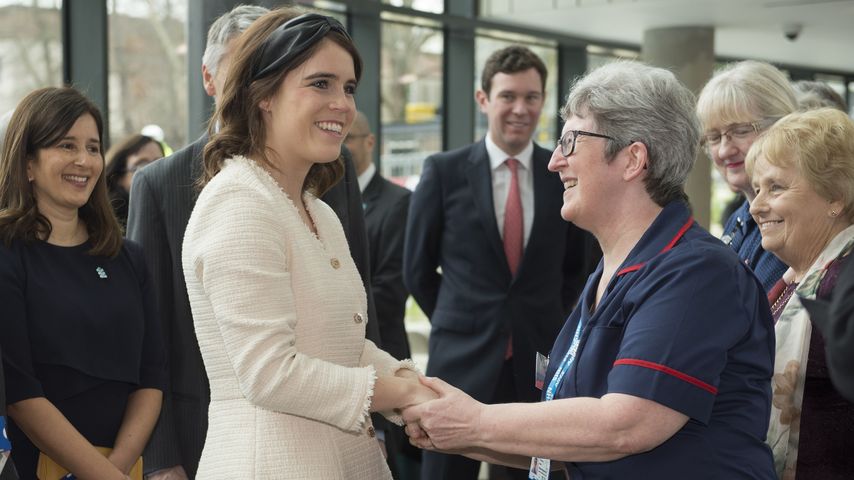 Prinzessin Eugenie besucht eine Klinik, März 2019