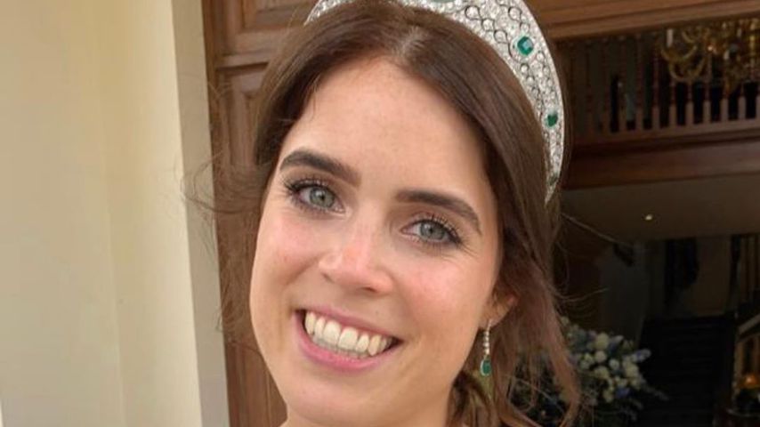 Prinzessin Eugenie bei ihrer Hochzeit