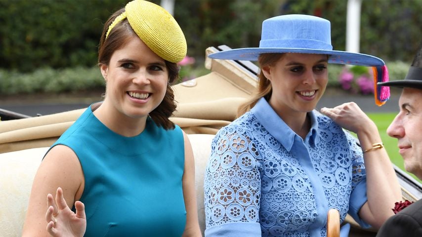 Prinzessin Eugenie und ihre Schwester Prinzessin Beatrice, Töchter von Prinz Andrew