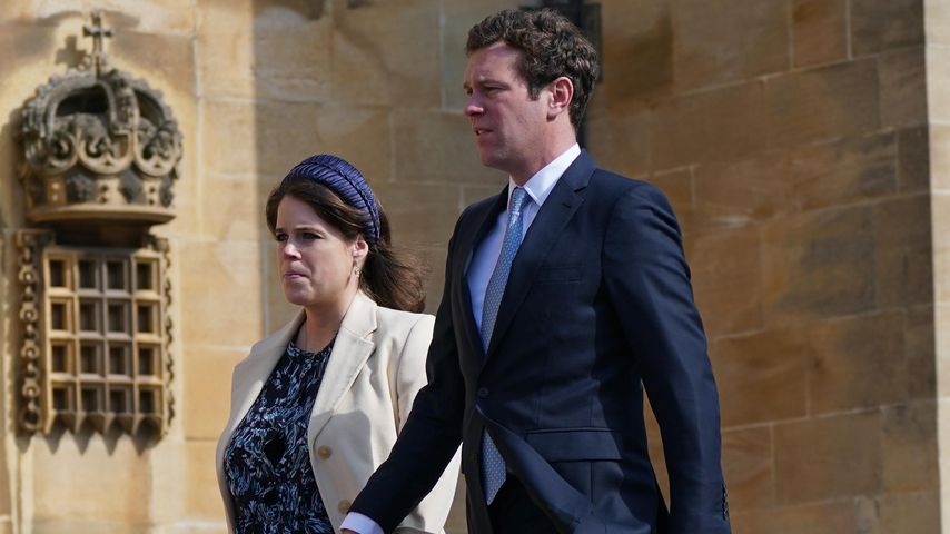 Schwangere Prinzessin Eugenie hält Händchen mit ihrem Jack