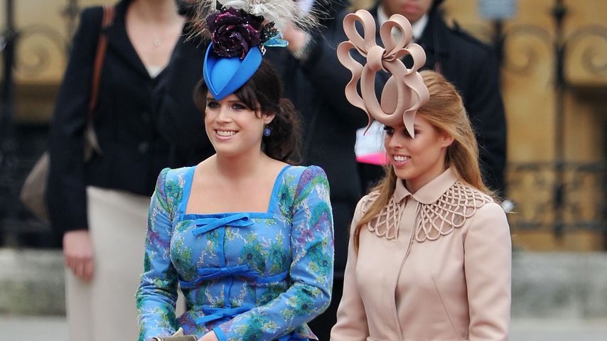 Prinzessin Eugenie und Prinzessin Beatrice im Jahr 2011