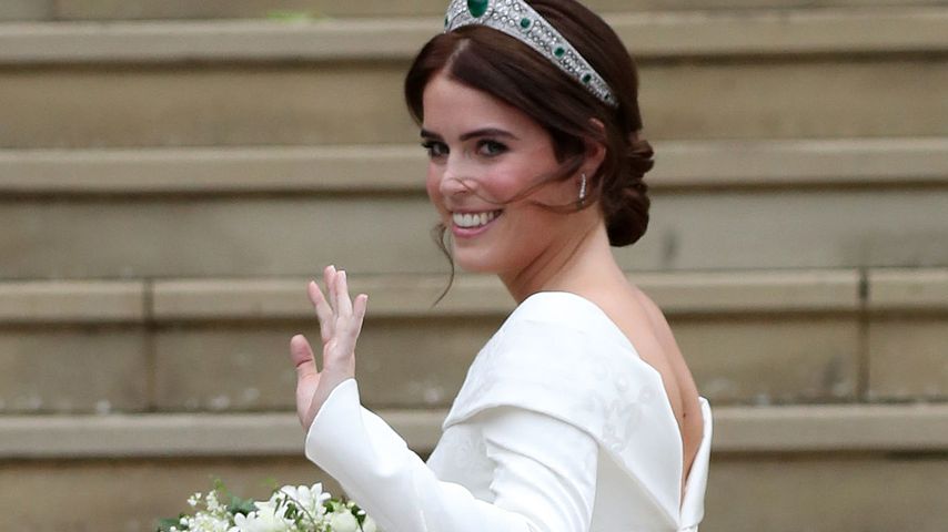 Prinzessin Eugenie bei ihrer Hochzeit im Oktober 2018
