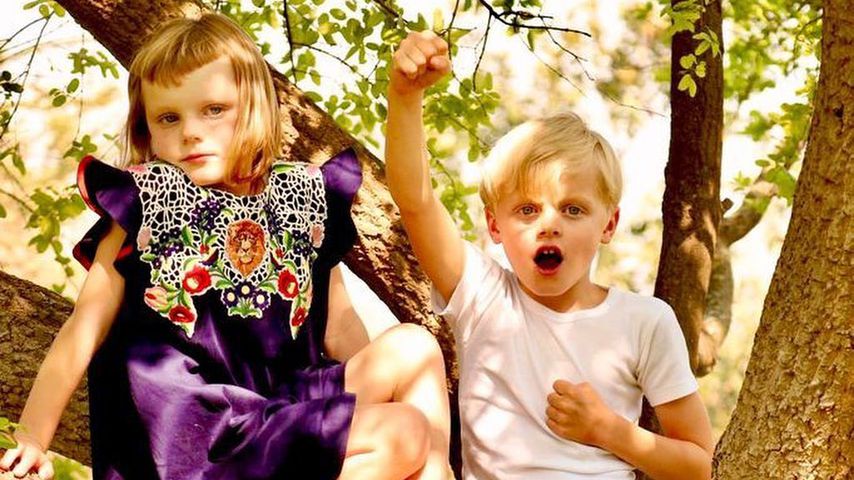 Prinzessin Gabriella und Prinz Jacques von Monaco