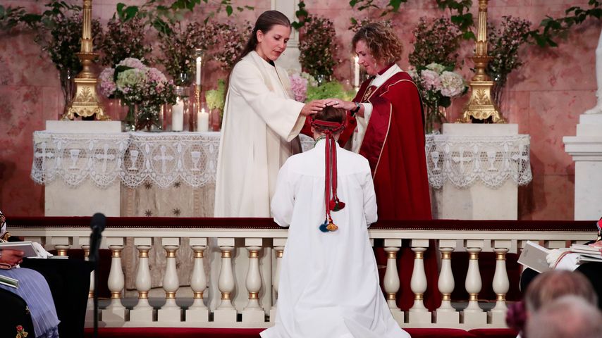 Prinzessin Ingrid Alexandra von Norwegen bei ihrer Konfirmation