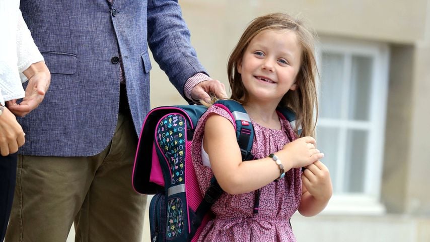 Vor 13 Jahren eingeschult: So putzig war Prinzessin Isabella