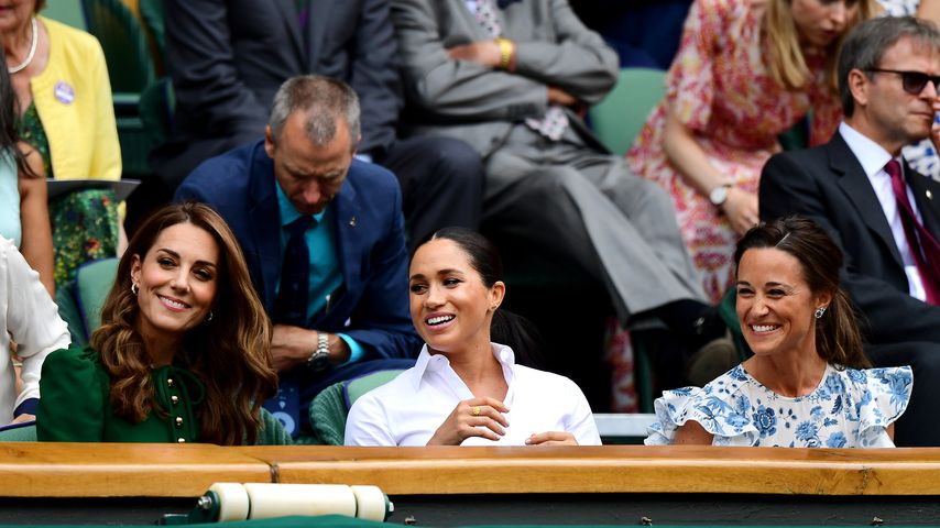 Prinzessin Kate, Herzogin Meghan und Pippa Middleton beim Wimbledon-Finale 2019