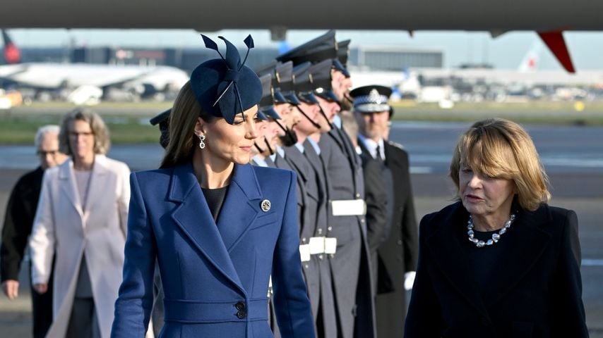 Bei Staatsempfang: Prinzessin Kate trägt Dianas Ohrringe