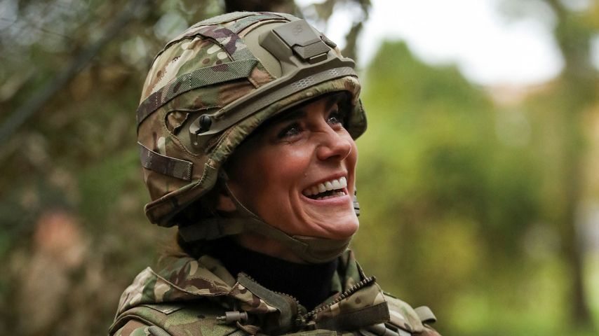 Prinzessin Kate beim Besuch einer Kaserne, November 2023