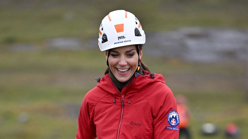 Prinzessin Kate beim Klettern