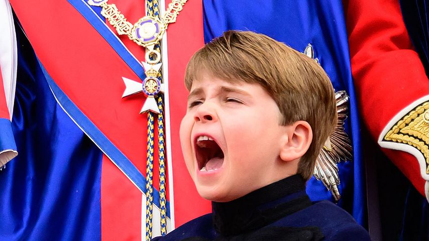 Süße Grimassen: Prinz Louis war der heimliche Krönungs-Star!