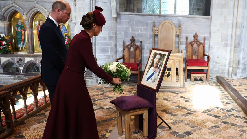Prinzessin Kate und William besuchen Gedenkfeier für Queen