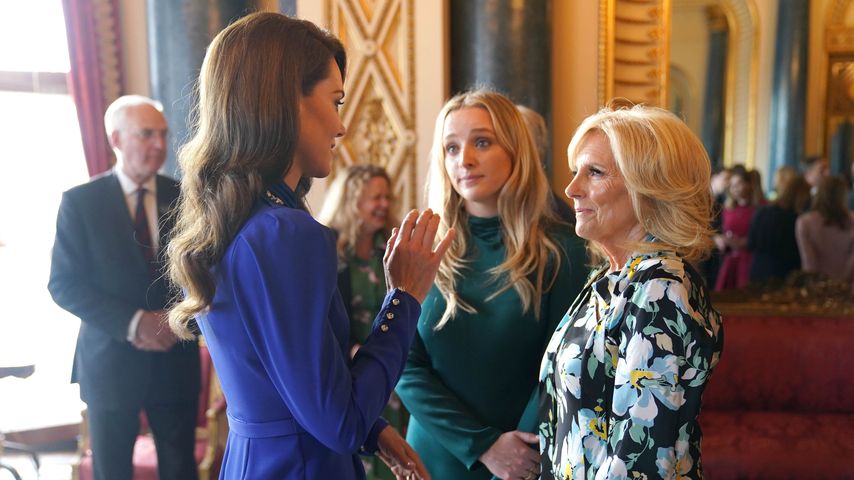 Prinzessin Kate mit Jill Biden und Finnegan Biden im Mai 2023