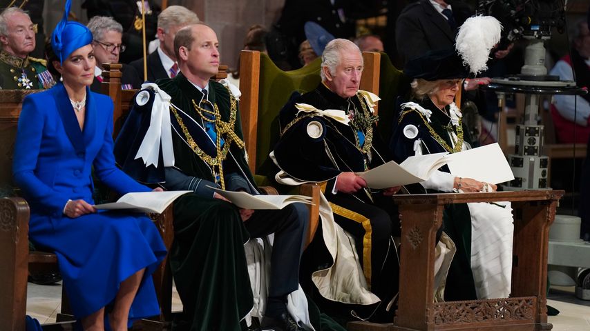 Prinzessin Kate, Prinz William, König Charles und Königin Camilla in Schottland, Juli 2023