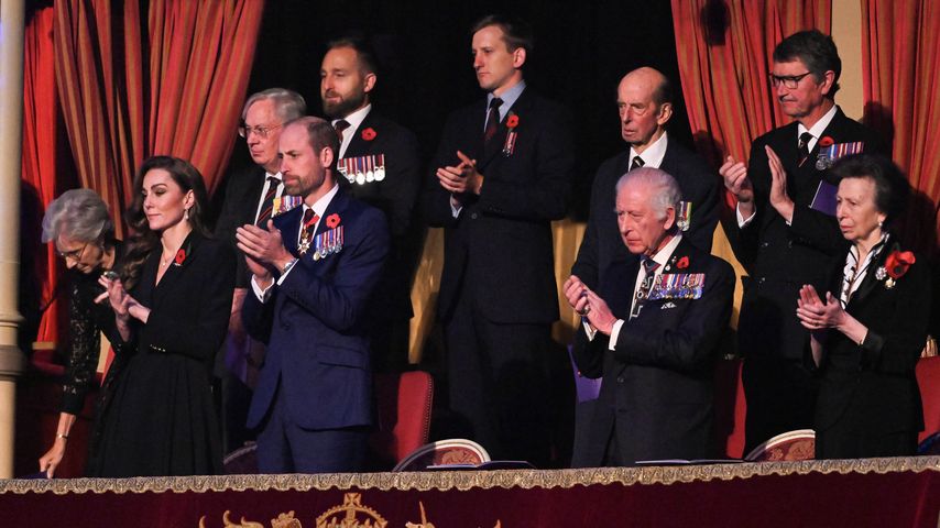 Prinzessin Kate, Prinz William, König Charles und Prinzessin Anne, Royal British Legion Festival