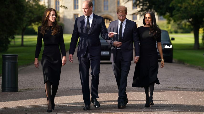 Prinzessin Kate, Prinz William, Prinz Harry und Herzogin Meghan