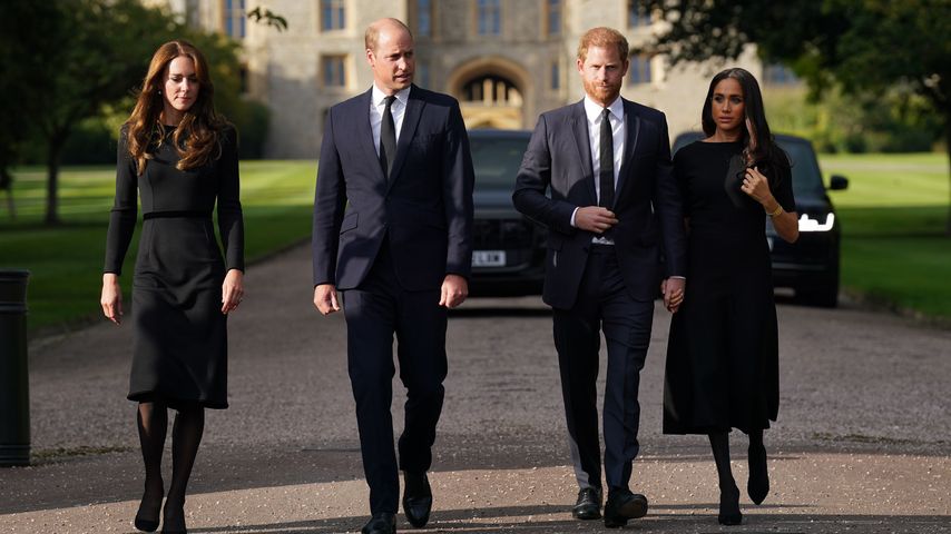 Versöhnung mit Kate und William? Die Sussexes bemühen sich
