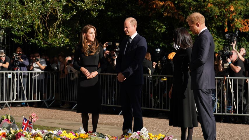 So äußerte sich Kate zu Prinz William und Harrys Reunion