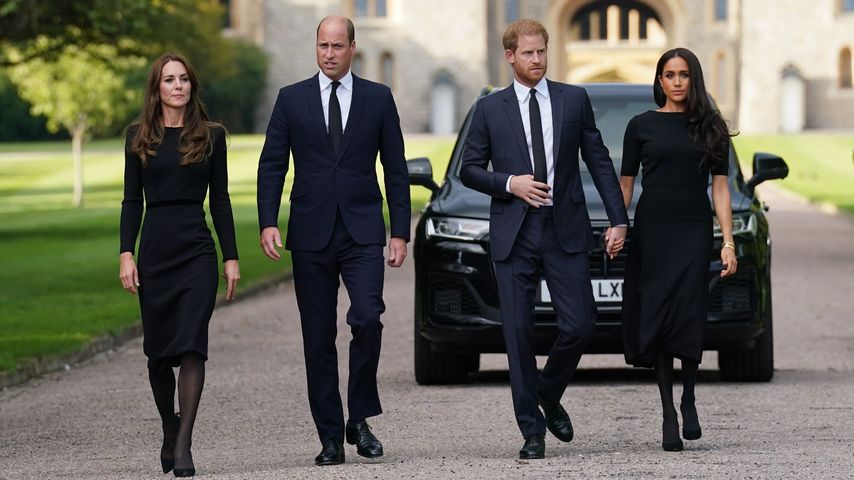 Prinzessin Kate, Prinz William, Prinz Harry und Herzogin Meghan