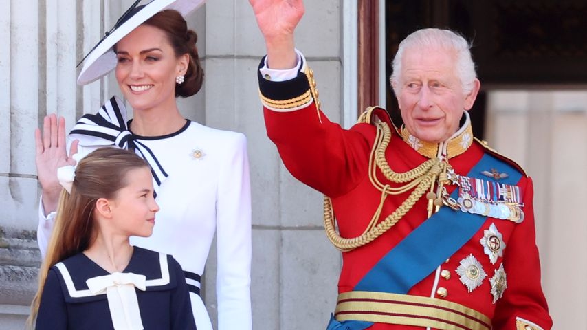 Prinzessin Kate, Prinzessin Charlotte und König Charles, 2024