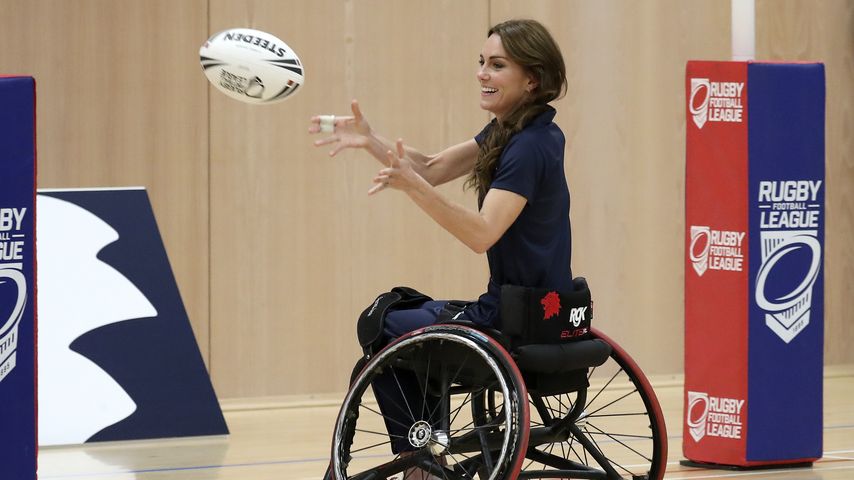 Prinzessin Kate beim Rollstuhl-Rugby in Hull