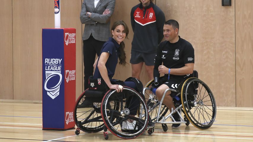 Prinzessin Kate beim Rollstuhl-Rugby in Hull