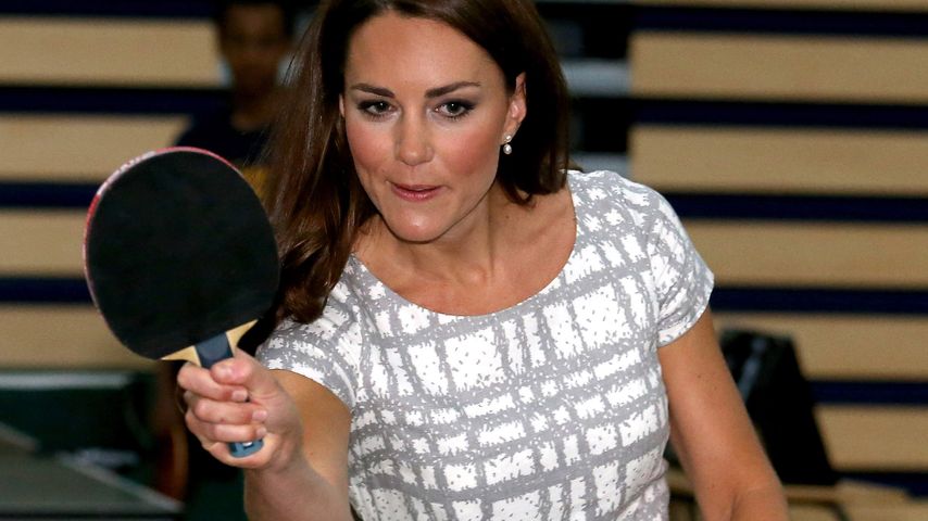 Prinzessin Kate bei einem Besuch im Bacon's College, Juli 2012