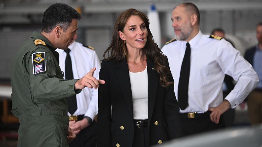 Prinzessin Kate bei ihrem Besuch der Royal Naval Air Station 2023