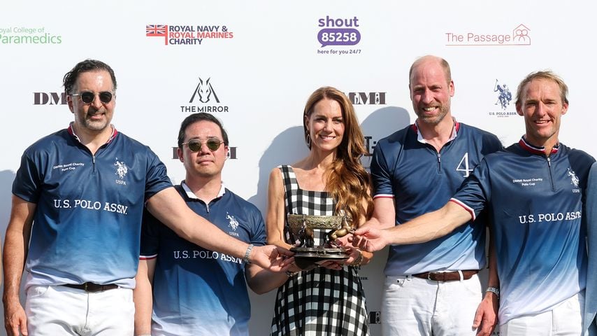 Kate und William sammeln 1 Million beim Charity-Polo