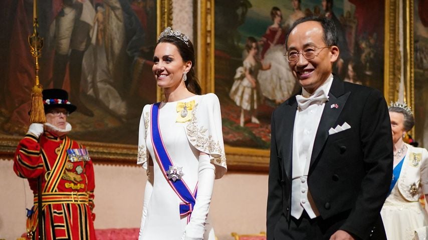 Prinzessin Kate und Choo Kyung-ho