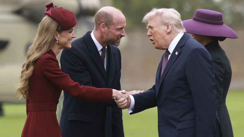Prinzessin Kate und Donald Trump, September 2025