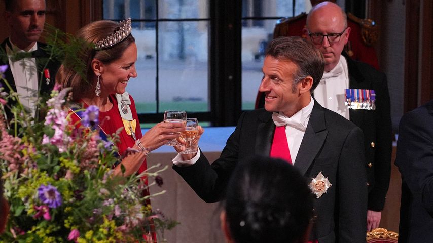 Prinzessin Kate und Emmanuel Macron, Staatsbankett im Juli 2025