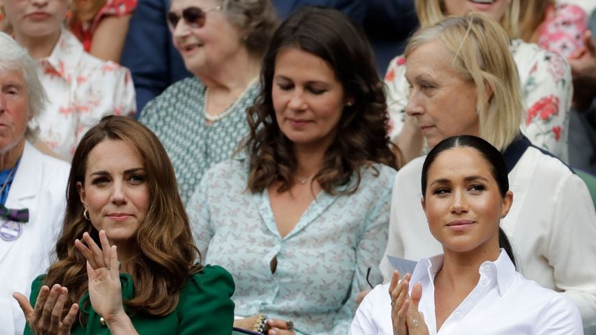 Gab es schon in Wimbledon Spannung zwischen Kate und Meghan?