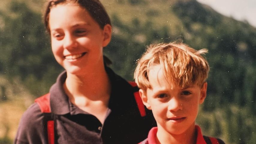 Prinzessin Kate und ihr Bruder James Middleton als Kinder
